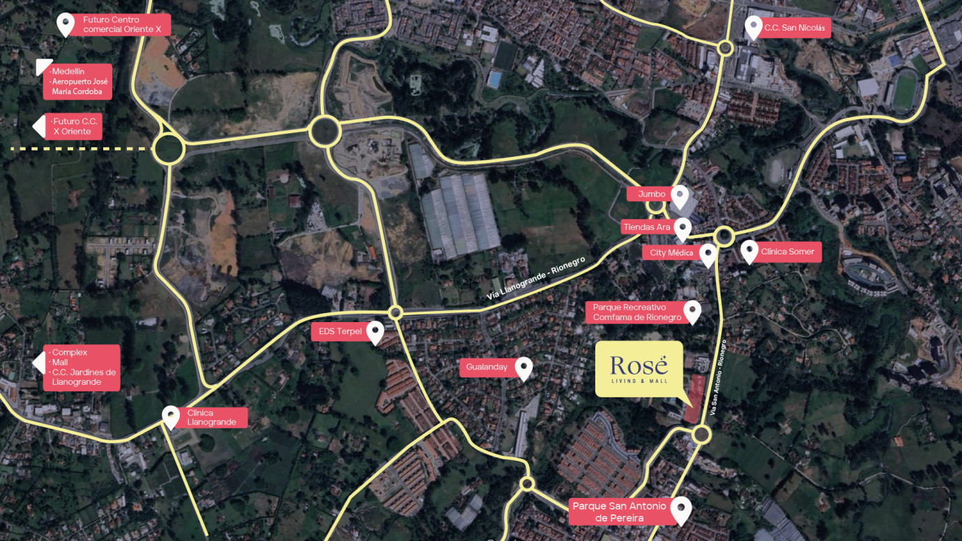 Localización Rosé