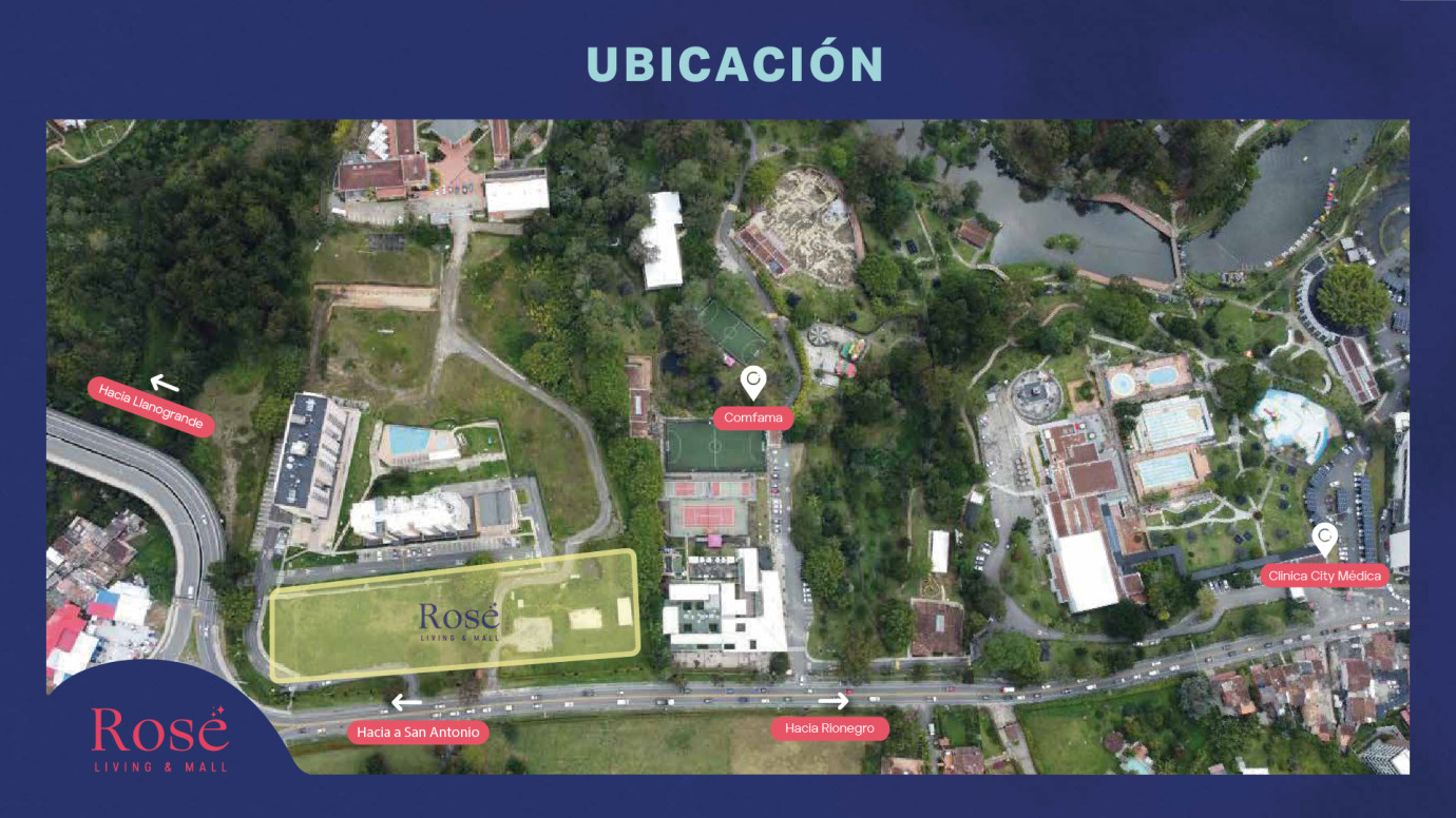 Localización Rosé