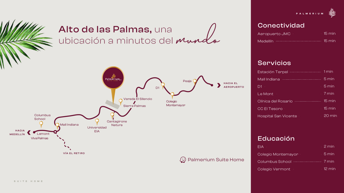 Localización Palmerium